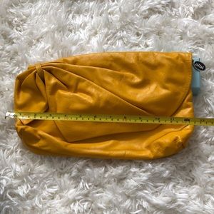 Vintage ALBI canary clutch